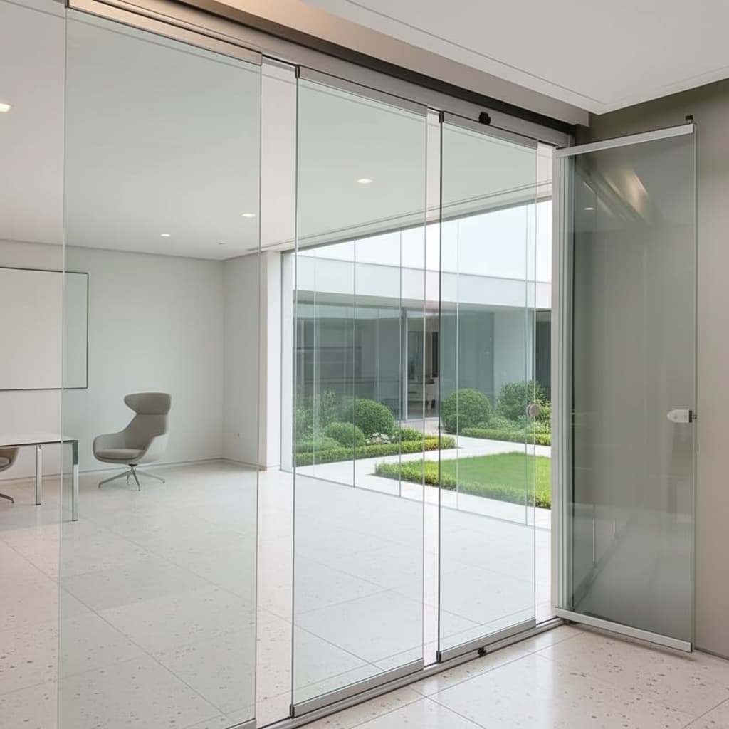 Frameless Folding Glass Door Frameless Folding Glass Door