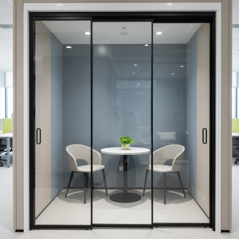 Glass Sliding Door for Office | Premium European Craftsmanship, Custom Finishes