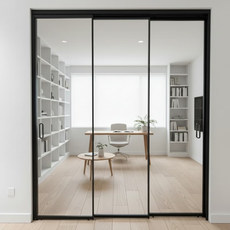 Glass Sliding Door for Office | Premium European Craftsmanship, Custom Finishes