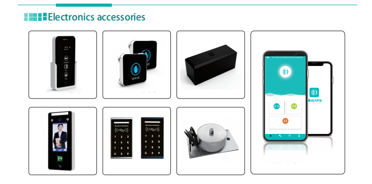 HDSAFE Electrical Automatic Door Opener Sensor Automatic Sliding Door Operator Smart Glass Door