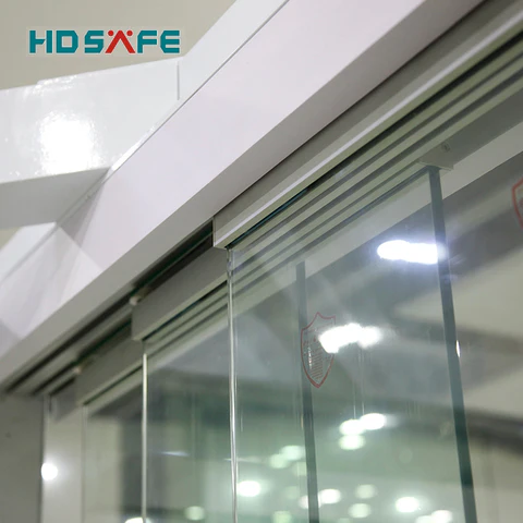 Frameless Glass Partition Door​ Seamless Space, Modern Style