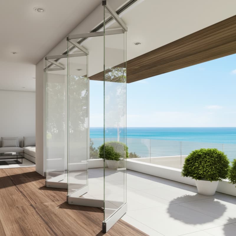 Folding Glass Doors