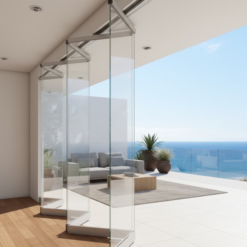 Folding Glass Doors