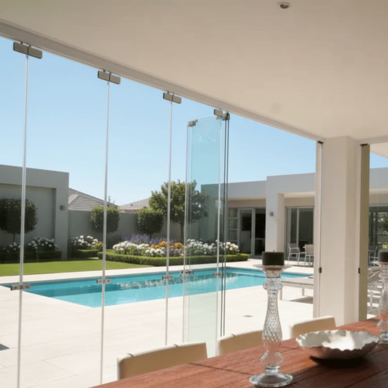 Folding Glass Doors