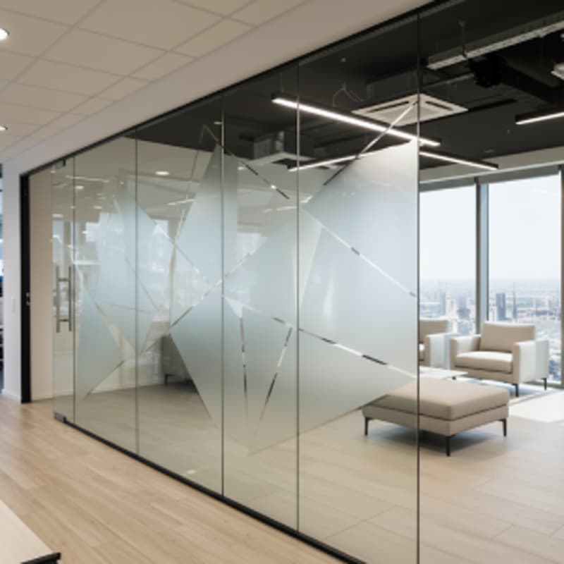 Glass Office Partitions Design
