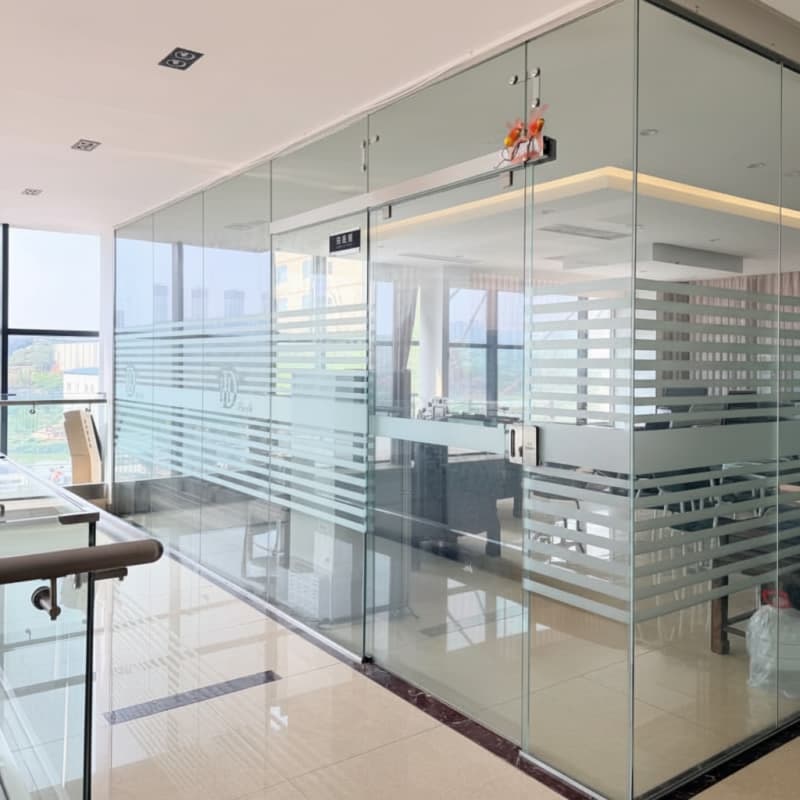 Modern Glass Office Partitions Design 