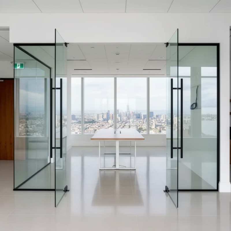 Minimalist Glass Office Partitions Design Premium & Custom for Global Projects