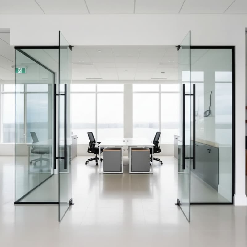 Minimalist Glass Office Partitions Design Premium & Custom for Global Projects
