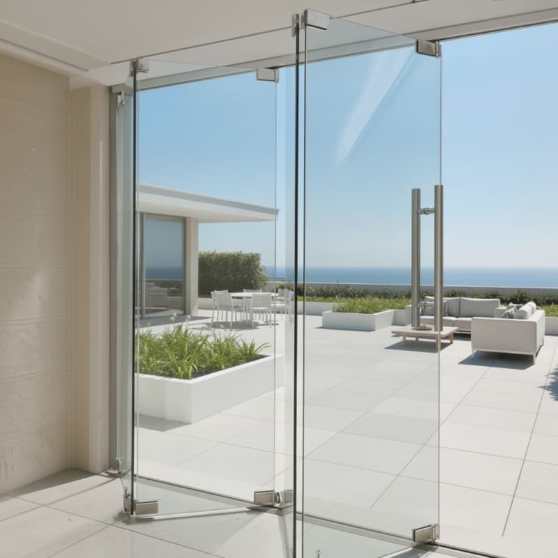 Frameless Folding Doors for Sydney & Melbourne Homes AS 2047 Certified