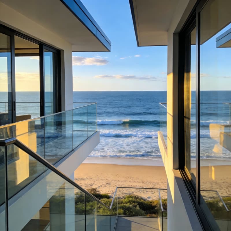 Glass Railings for Australian Resorts | Marine-Grade & NCC Compliant