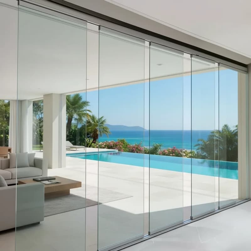 Premium Bifold Glass Folding Doors Marine-Grade Engineering for Elite Estates