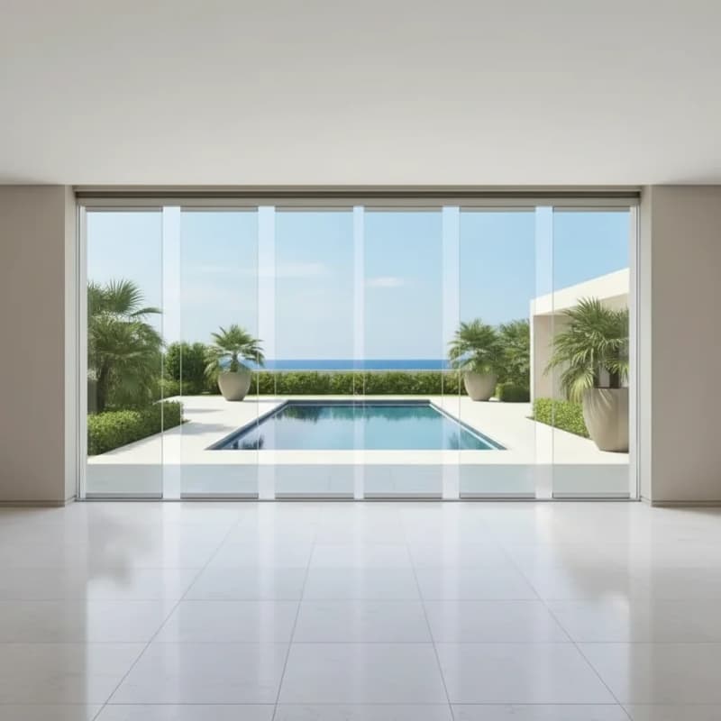 Premium Folding Glass Doors for High-End Coastal Villas Direct Manufacturer Pricing