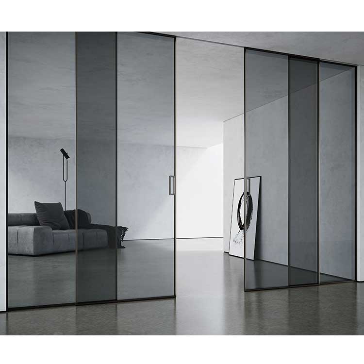Narrow Frame Glass Sliding Door &ndash; Space-Saving Solution