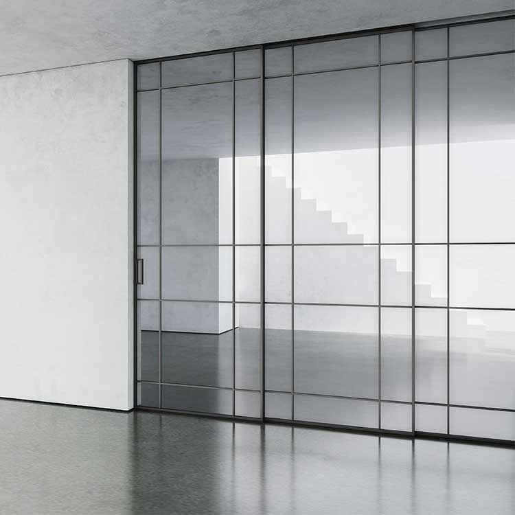 Narrow Frame Glass Sliding Door &ndash; Space-Saving Solution
