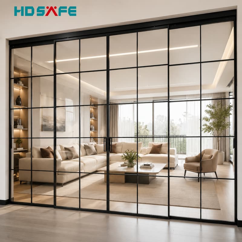 Custom Sliding Glass Doors & Modern Room Dividers &ndash; HDSAFE