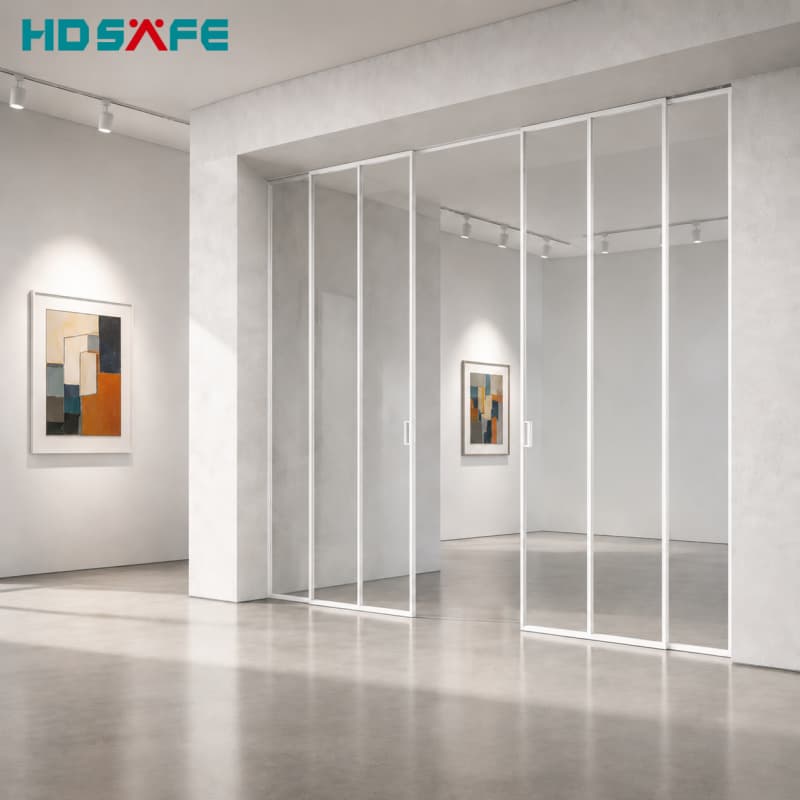 Custom Slim Frame Glass Sliding Doors Luxury Glass Sliding Doors for Hotels & Apartments