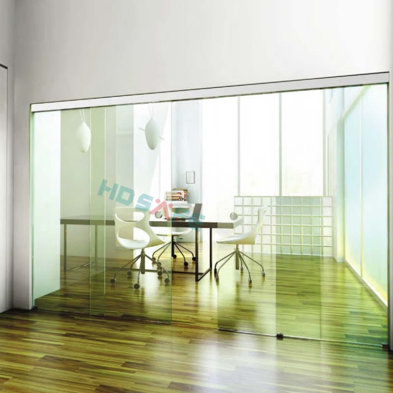 Minimalist Interior Glass Partition & Sliding Door Systems for Luxury Workspaces