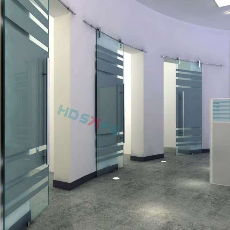 Minimalist Interior Glass Partition & Sliding Door Systems for Luxury Workspaces