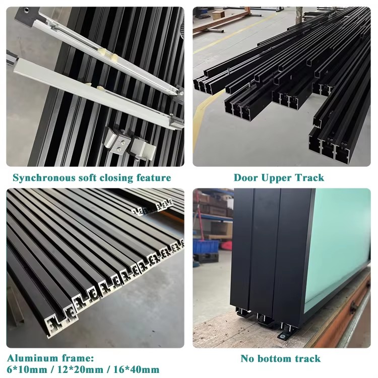 High-End Sliding Hardware Custom Interior Sliding Door Factory HDSAFE CE certified