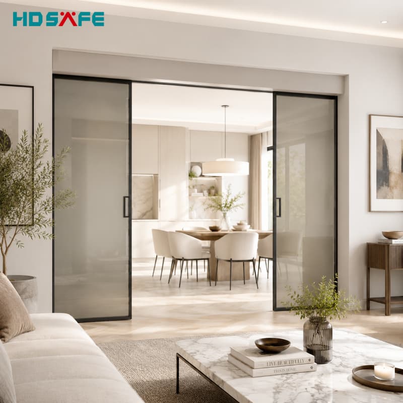 Slim Frame Glass Sliding Door Systems With Custom OEM Solutions