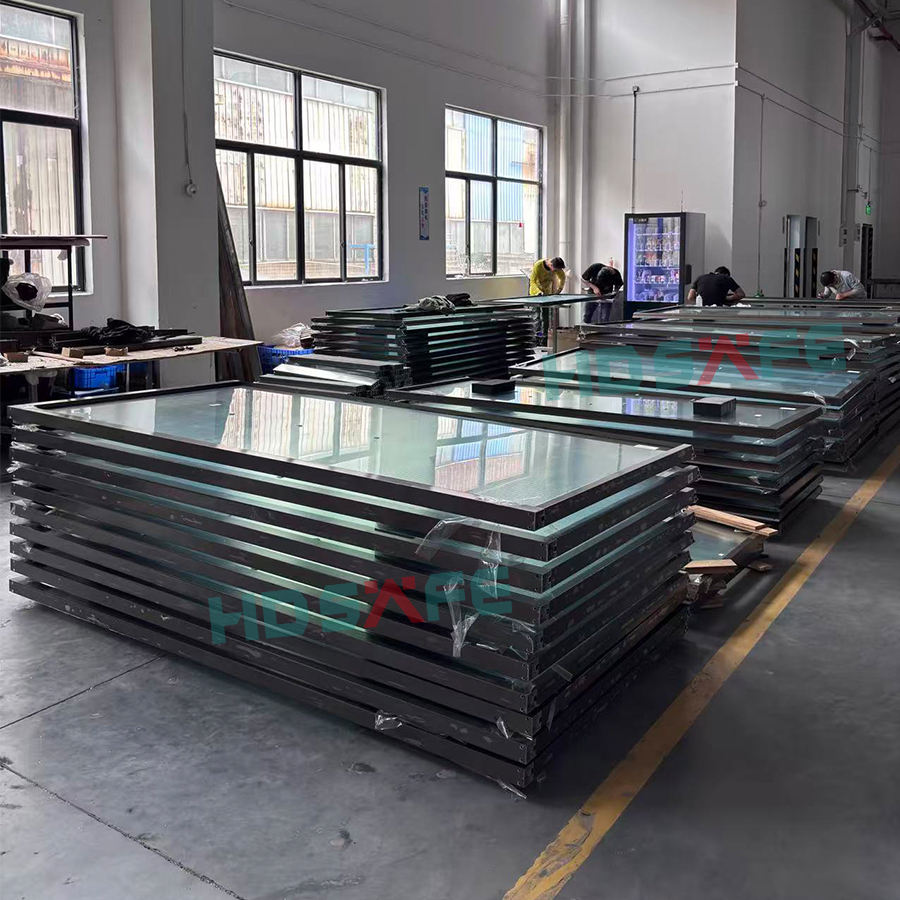 Aluminum Frame Sliding Glass Doors For Architectural Interiors