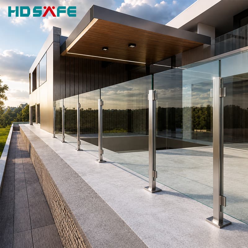 Frameless Glass Railing Systems for Luxury Residential & Commercial Projects