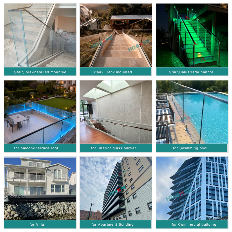 Architectural Glass Railing Solutions for Luxury Homes, Hotels & Commercial Spaces
