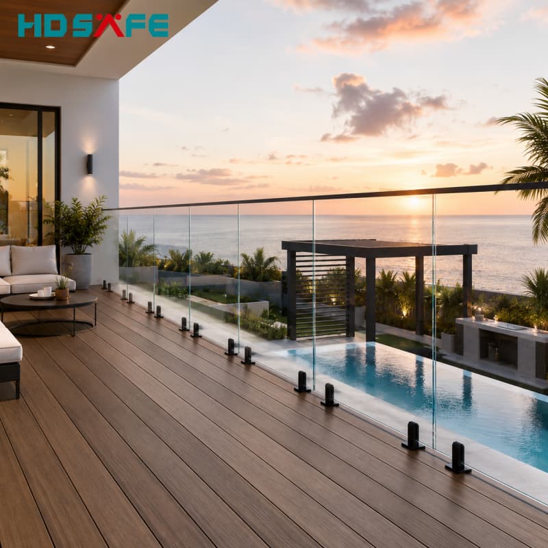Frameless Glass Railing Systems for Luxury Residential & Commercial Projects