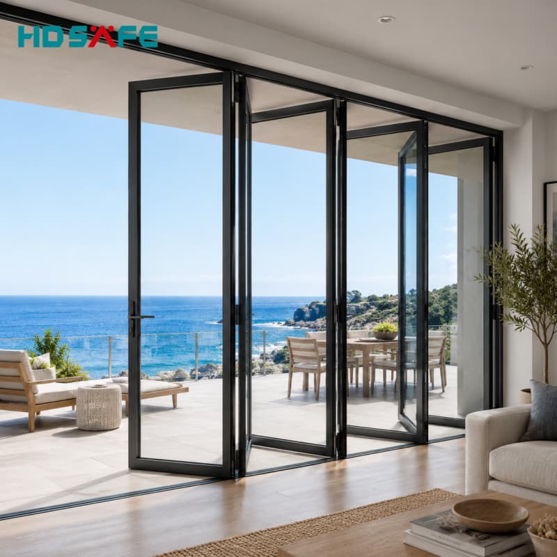 Factory Direct Bi-Fold Glass Door Manufacturer With OEM & ODM Service