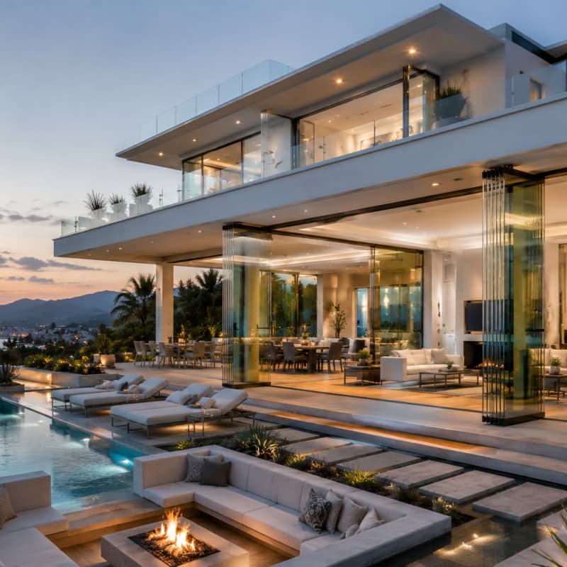 SA8900H Folding Glass Door For Seamless Indoor Outdoor Living