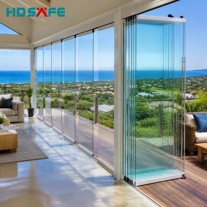 SA8900H Folding Glass Door For Seamless Indoor Outdoor Living