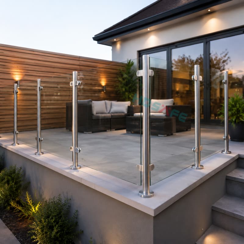 Premium Glass Railings For Villas, Decks & Balconies. Factory Direct Pricing.