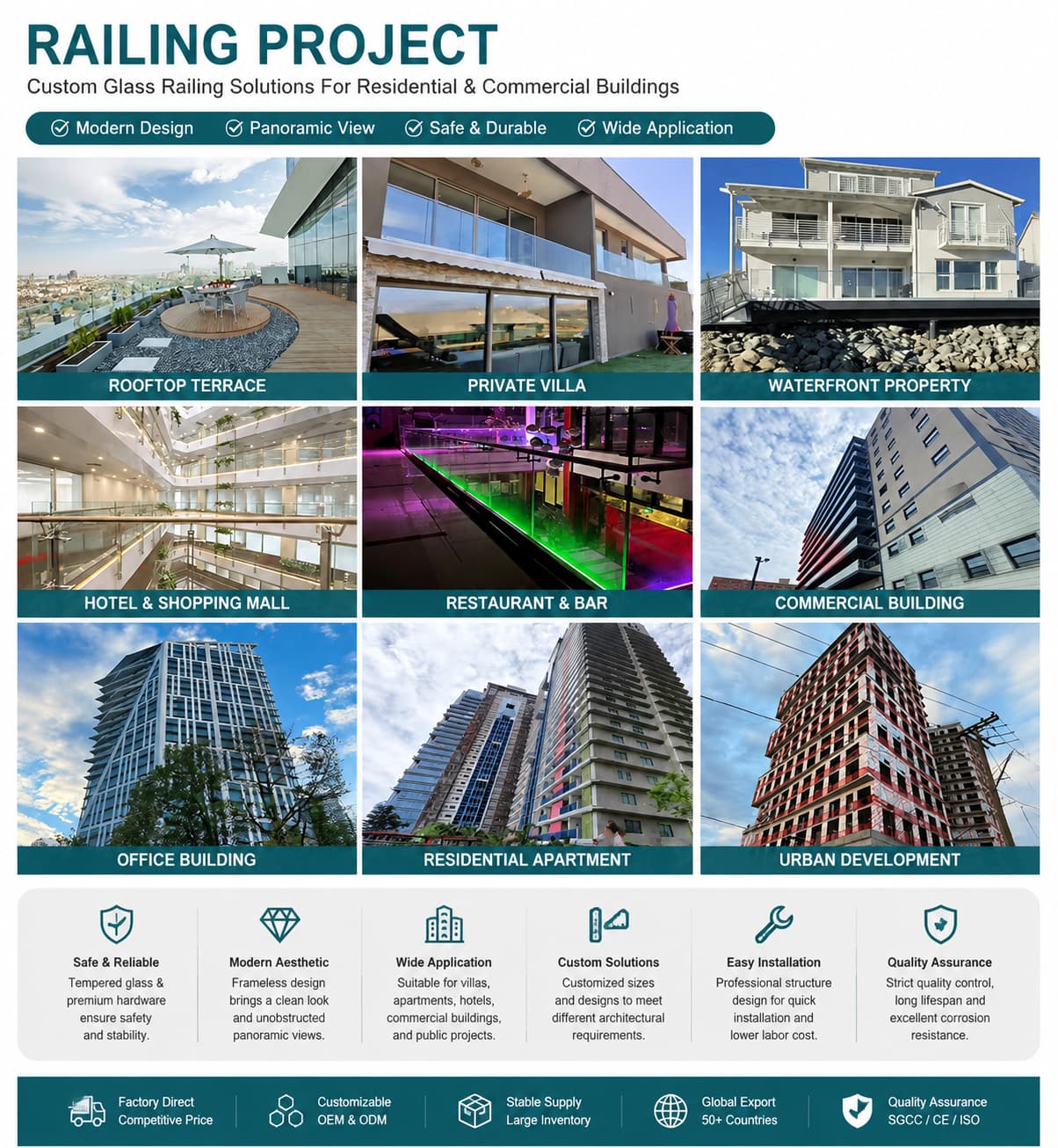 Architectural Glass Balustrade Solutions for High-End Residential Projects Architectural Glass Balustrade Solutions for High-End Residential Projects