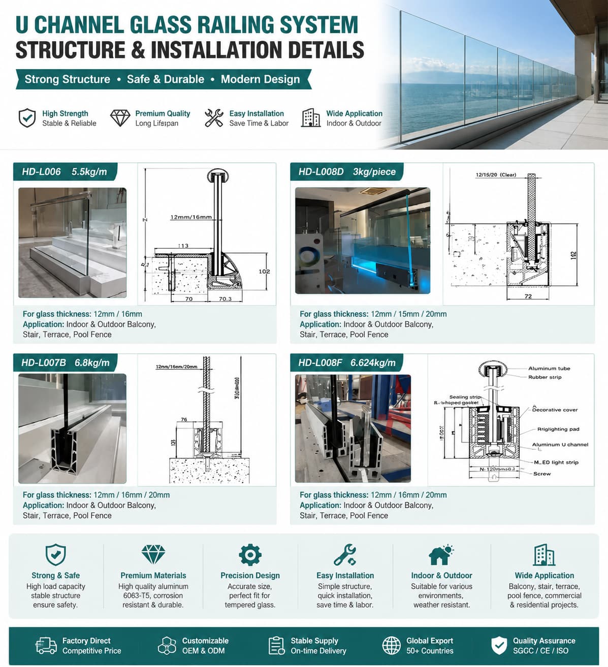 Architectural Glass Balustrade Solutions for High-End Residential Projects Architectural Glass Balustrade Solutions for High-End Residential Projects