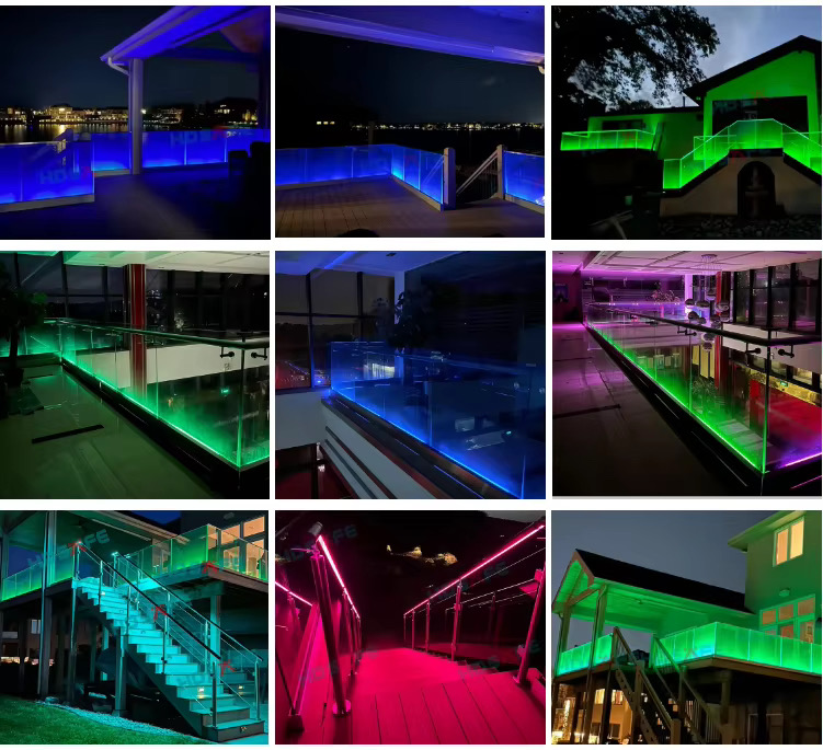 Easy Installation Frameless Glass Railing Systems for Modern Villas & Coastal Homes