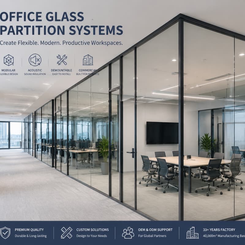  Switchable Glass Partitions for Office Towers & Mixed-Use Developments