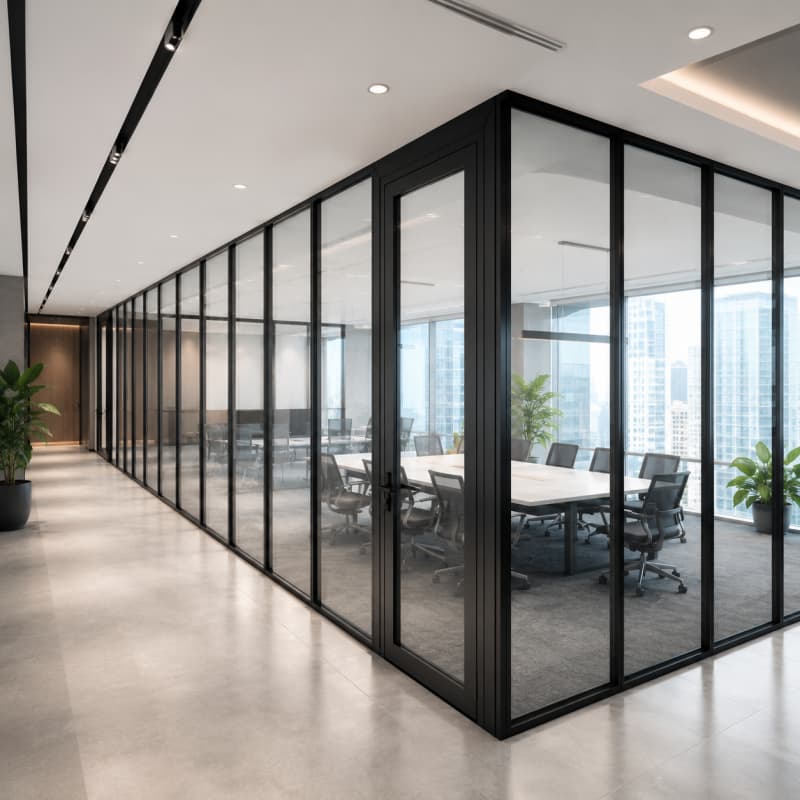  Switchable Glass Partitions for Office Towers & Mixed-Use Developments