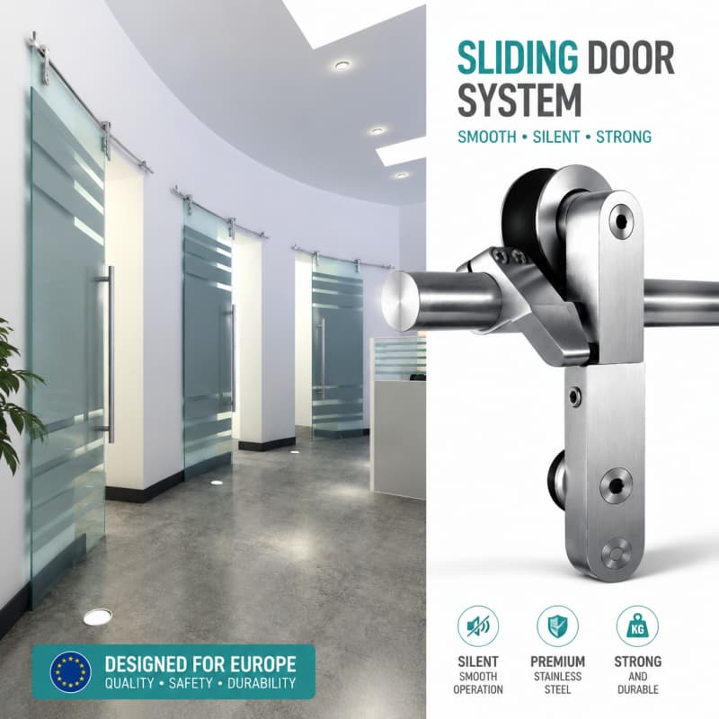 Factory-Direct Frameless Glass Door Systems For Commercial Projects