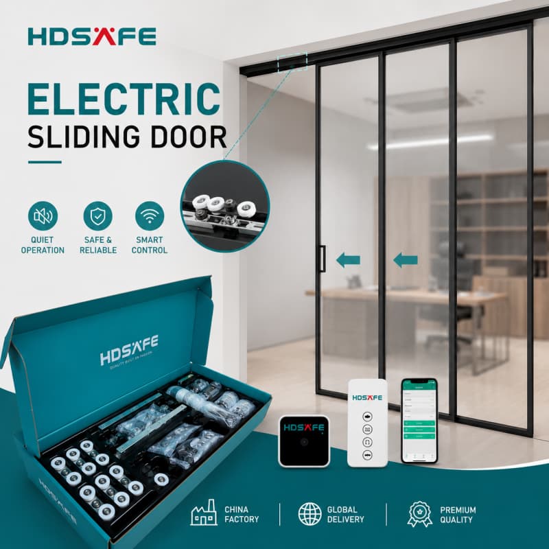 Automatic Sliding Doors for Modern Offices & Commercial Buildings OEM Manufacturer