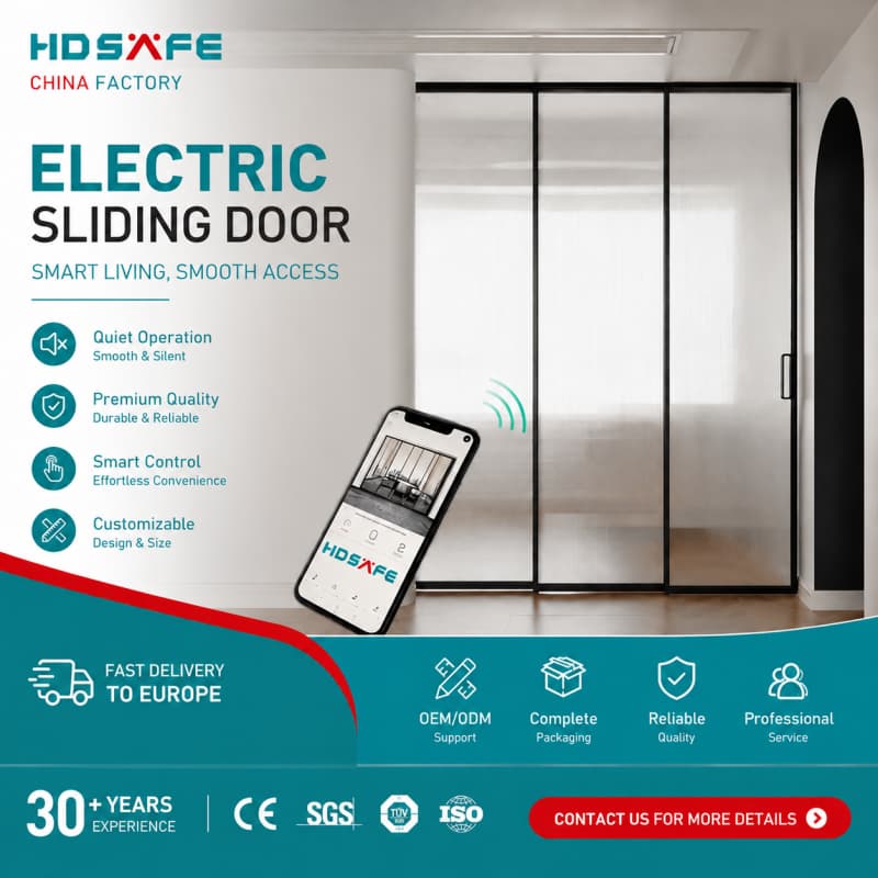Automatic Sliding Doors for Modern Offices & Commercial Buildings OEM Manufacturer