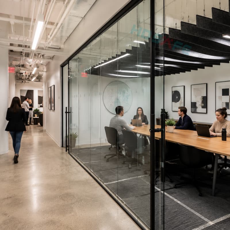 Factory-Direct Office Glass Partition Solutions For Commercial Projects.