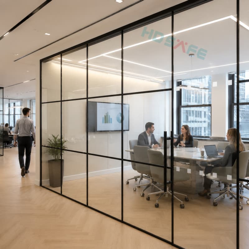 Factory-Direct Office Glass Partition Solutions For Commercial Projects.