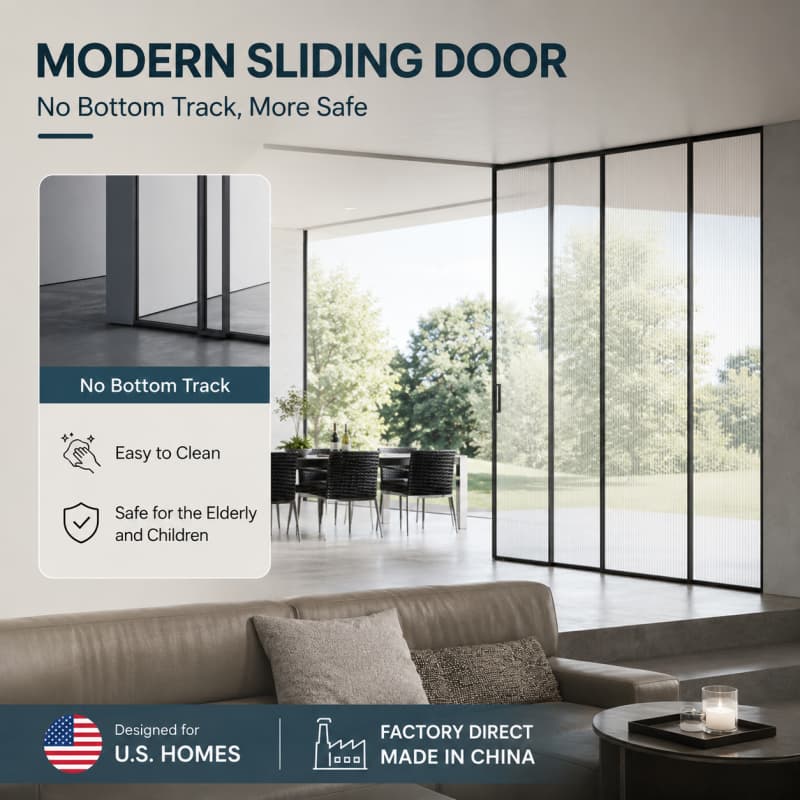 Minimalist Glass Sliding Doors Custom Interior Sliding Door Manufacturer