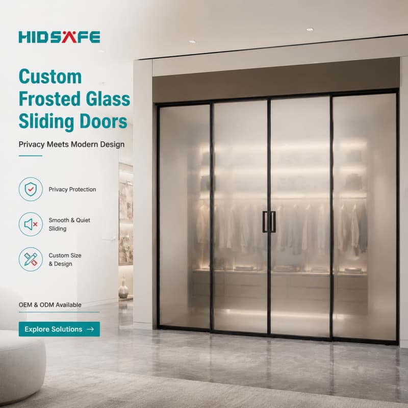 Automatic Sliding Door for Office Smart Glass Office Entrance Solutions
