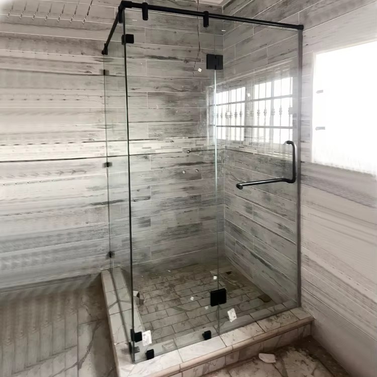 Commercial Grade Glass Shower Door for Hotel Projects | Custom Hospitality Enclosures
