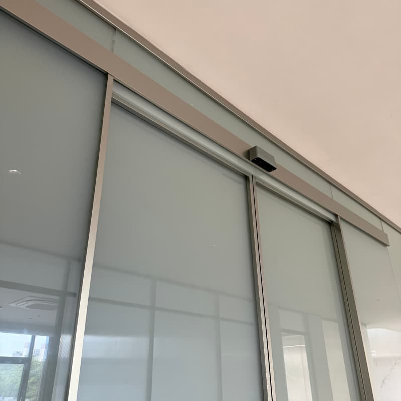 HDSAFE Automatic Sliding Glass Office Door System with Motion Sensor HDSAFE Automatic Sliding Glass Office Door System with Motion Sensor
