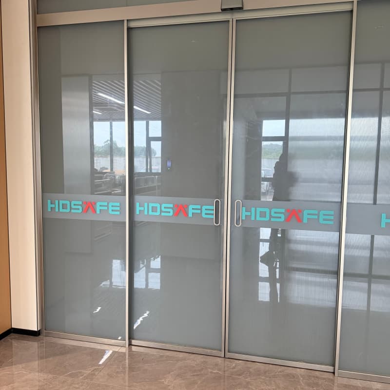 HDSAFE Automatic Sliding Glass Office Door System with Motion Sensor HDSAFE Automatic Sliding Glass Office Door System with Motion Sensor