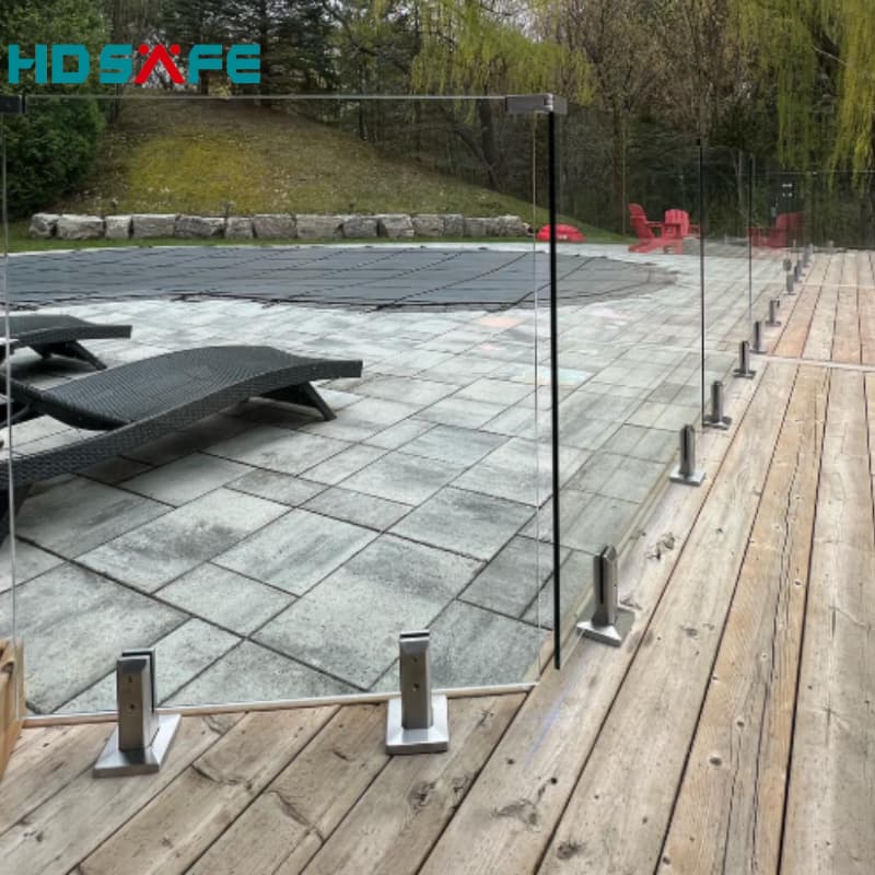 Heavy Duty Stainless Steel Glass Railing Spigot for Frameless Balcony Balustrade