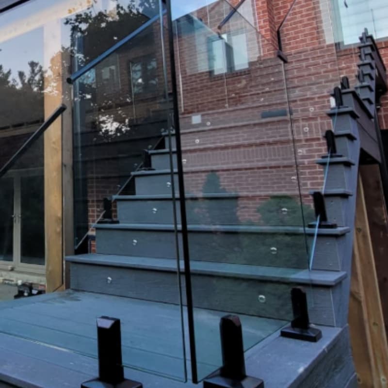 Heavy Duty Stainless Steel Glass Railing Spigot for Frameless Balcony Balustrade
