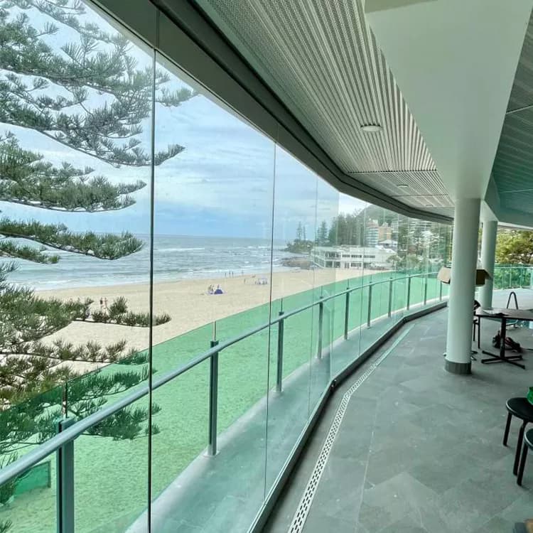 Panoramic View Folding Glass Door System | One-Stop Turnkey Frameless Balcony Solution